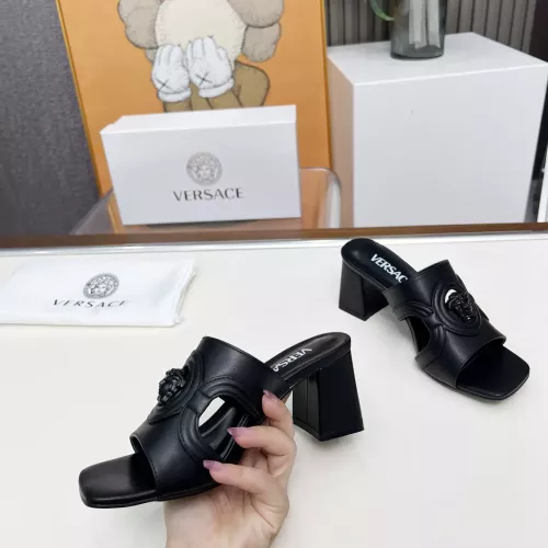 Cheap Versace Slippers For Women #1341088 Replica Wholesale [$92.00 USD] [ITEM#1341088] on Replica Versace Slippers