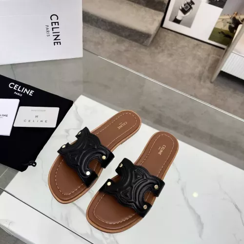 Cheap Celine Slippers For Women #1341093 Replica Wholesale [$85.00 USD] [ITEM#1341093] on Replica Celine Slippers