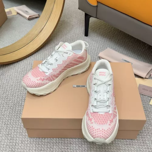 Cheap MIU MIU Casual Shoes For Women #1341095 Replica Wholesale [$102.00 USD] [ITEM#1341095] on Replica MIU MIU Casual Shoes