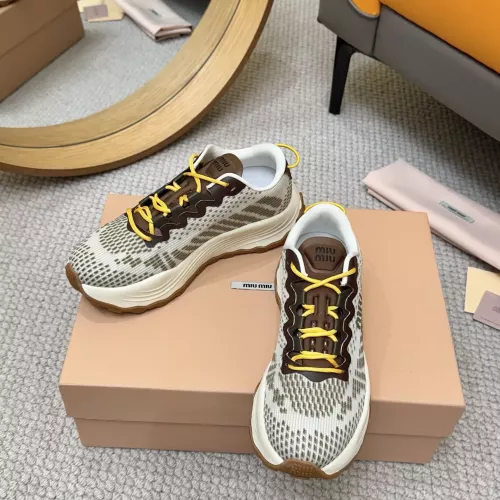 Cheap MIU MIU Casual Shoes For Women #1341097 Replica Wholesale [$102.00 USD] [ITEM#1341097] on Replica MIU MIU Casual Shoes