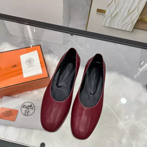 Cheap Hermes Flat Shoes For Women #1341105 Replica Wholesale [$98.00 USD] [ITEM#1341105] on Replica Hermes Flat Shoes