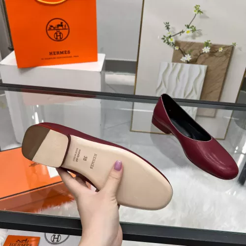 Cheap Hermes Flat Shoes For Women #1341105 Replica Wholesale [$98.00 USD] [ITEM#1341105] on Replica Hermes Flat Shoes