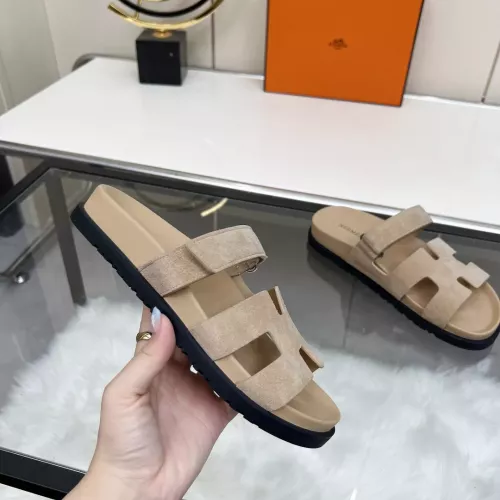 Cheap Hermes Slippers For Women #1341109 Replica Wholesale [$85.00 USD] [ITEM#1341109] on Replica Hermes Slippers