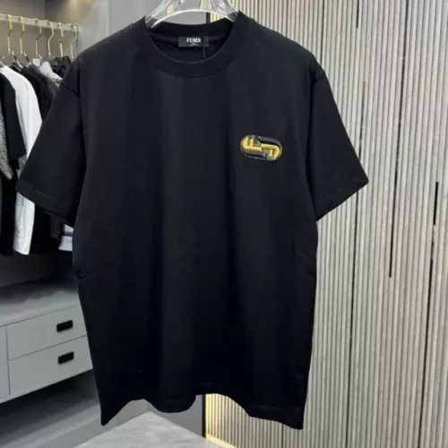 Cheap Fendi T-Shirts Short Sleeved For Unisex #1341155 Replica Wholesale [$39.00 USD] [ITEM#1341155] on Replica Fendi T-Shirts