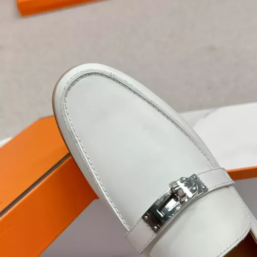 Cheap Hermes Leather Shoes For Women #1341207 Replica Wholesale [$125.00 USD] [ITEM#1341207] on Replica Hermes Leather Shoes