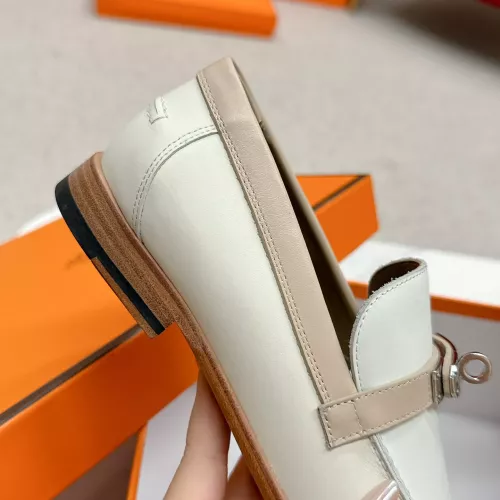 Cheap Hermes Leather Shoes For Women #1341208 Replica Wholesale [$125.00 USD] [ITEM#1341208] on Replica Hermes Leather Shoes