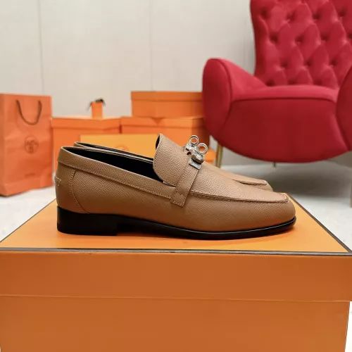 Cheap Hermes Leather Shoes For Women #1341211 Replica Wholesale [$125.00 USD] [ITEM#1341211] on Replica Hermes Leather Shoes