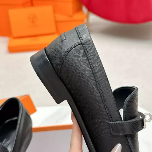 Cheap Hermes Leather Shoes For Women #1341212 Replica Wholesale [$125.00 USD] [ITEM#1341212] on Replica Hermes Leather Shoes