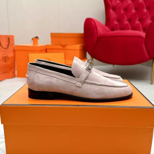 Cheap Hermes Leather Shoes For Women #1341215 Replica Wholesale [$125.00 USD] [ITEM#1341215] on Replica Hermes Leather Shoes