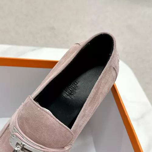 Cheap Hermes Leather Shoes For Women #1341215 Replica Wholesale [$125.00 USD] [ITEM#1341215] on Replica Hermes Leather Shoes