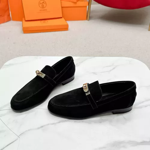 Cheap Hermes Leather Shoes For Women #1341218 Replica Wholesale [$125.00 USD] [ITEM#1341218] on Replica Hermes Leather Shoes