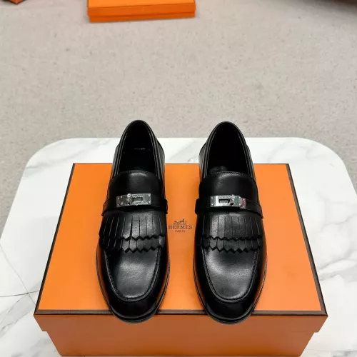 Cheap Hermes Leather Shoes For Women #1341220 Replica Wholesale [$125.00 USD] [ITEM#1341220] on Replica Hermes Leather Shoes