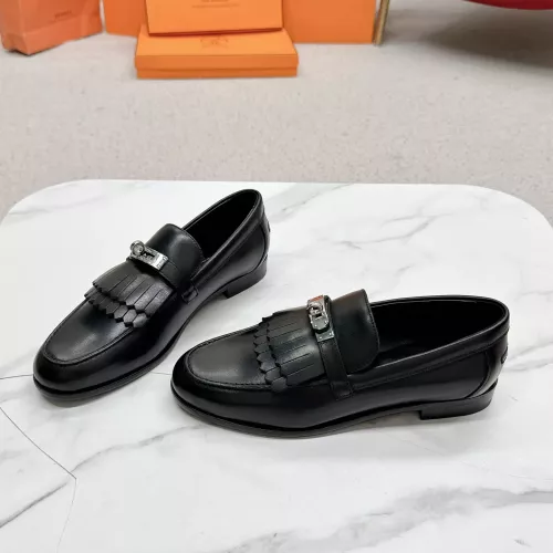 Cheap Hermes Leather Shoes For Women #1341220 Replica Wholesale [$125.00 USD] [ITEM#1341220] on Replica Hermes Leather Shoes