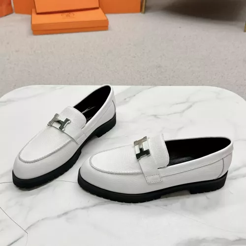 Cheap Hermes Leather Shoes For Women #1341224 Replica Wholesale [$125.00 USD] [ITEM#1341224] on Replica Hermes Leather Shoes