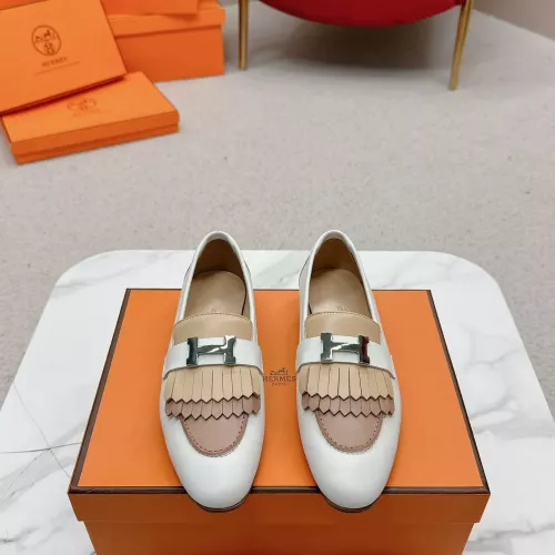 Cheap Hermes Leather Shoes For Women #1341227 Replica Wholesale [$125.00 USD] [ITEM#1341227] on Replica Hermes Leather Shoes