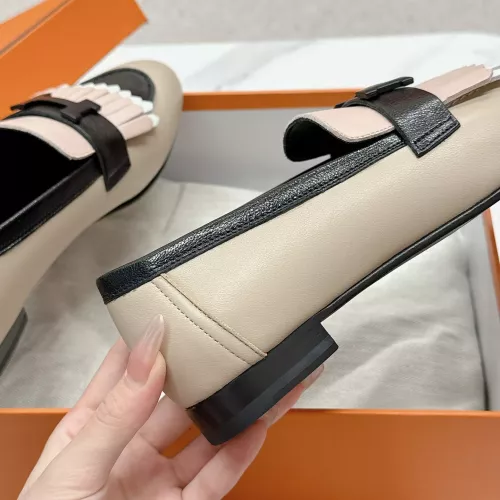 Cheap Hermes Leather Shoes For Women #1341237 Replica Wholesale [$125.00 USD] [ITEM#1341237] on Replica Hermes Leather Shoes