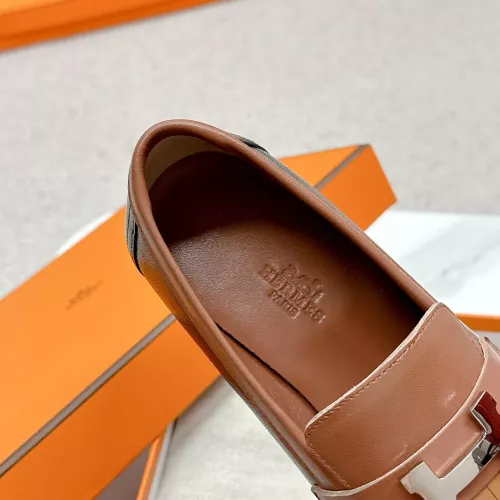 Cheap Hermes Leather Shoes For Women #1341241 Replica Wholesale [$125.00 USD] [ITEM#1341241] on Replica Hermes Leather Shoes