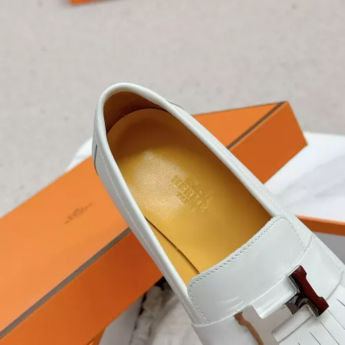 Cheap Hermes Leather Shoes For Women #1341259 Replica Wholesale [$125.00 USD] [ITEM#1341259] on Replica Hermes Leather Shoes