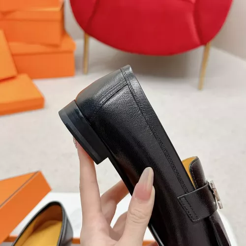 Cheap Hermes Leather Shoes For Women #1341263 Replica Wholesale [$125.00 USD] [ITEM#1341263] on Replica Hermes Leather Shoes