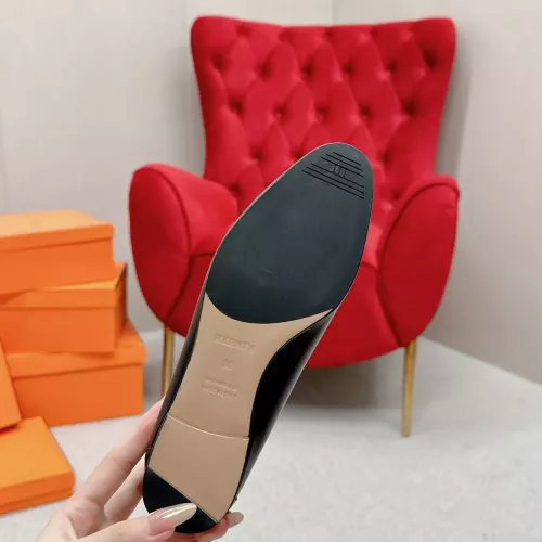 Cheap Hermes Leather Shoes For Women #1341264 Replica Wholesale [$125.00 USD] [ITEM#1341264] on Replica Hermes Leather Shoes