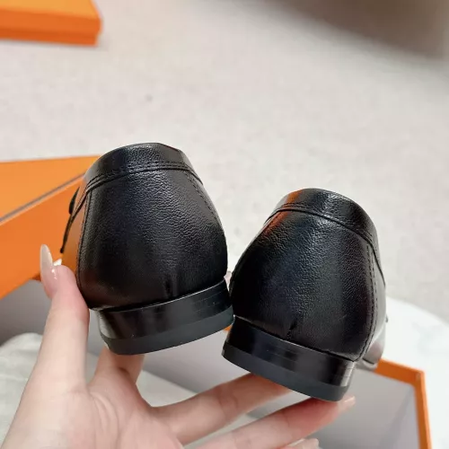 Cheap Hermes Leather Shoes For Women #1341265 Replica Wholesale [$125.00 USD] [ITEM#1341265] on Replica Hermes Leather Shoes