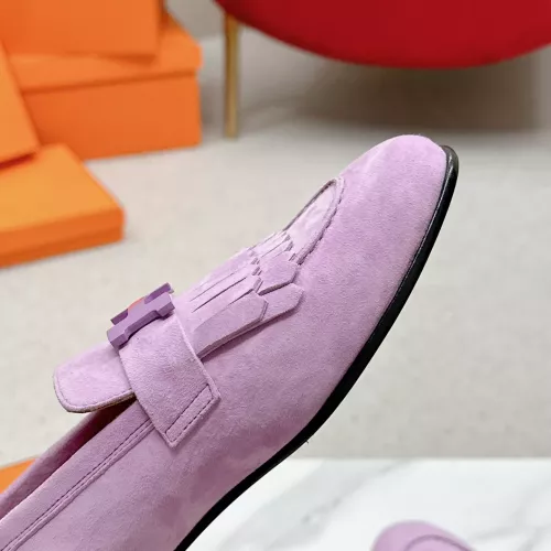 Cheap Hermes Leather Shoes For Women #1341266 Replica Wholesale [$125.00 USD] [ITEM#1341266] on Replica Hermes Leather Shoes