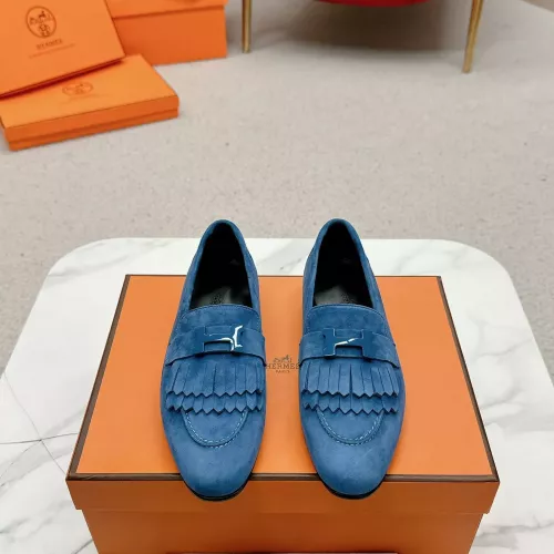 Cheap Hermes Leather Shoes For Women #1341269 Replica Wholesale [$125.00 USD] [ITEM#1341269] on Replica Hermes Leather Shoes