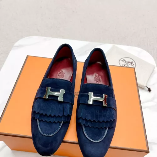 Cheap Hermes Leather Shoes For Women #1341270 Replica Wholesale [$125.00 USD] [ITEM#1341270] on Replica Hermes Leather Shoes