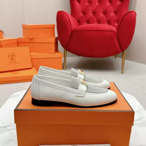 Cheap Hermes Leather Shoes For Women #1341271 Replica Wholesale [$125.00 USD] [ITEM#1341271] on Replica Hermes Leather Shoes