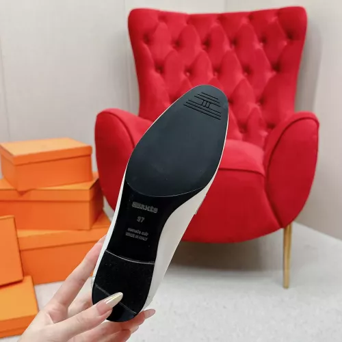 Cheap Hermes Leather Shoes For Women #1341271 Replica Wholesale [$125.00 USD] [ITEM#1341271] on Replica Hermes Leather Shoes