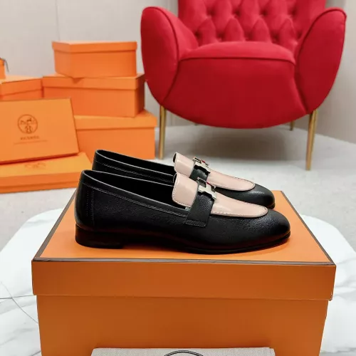Cheap Hermes Leather Shoes For Women #1341274 Replica Wholesale [$125.00 USD] [ITEM#1341274] on Replica Hermes Leather Shoes