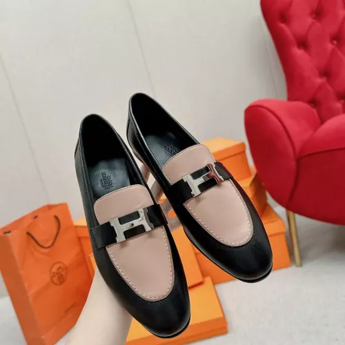 Cheap Hermes Leather Shoes For Women #1341274 Replica Wholesale [$125.00 USD] [ITEM#1341274] on Replica Hermes Leather Shoes