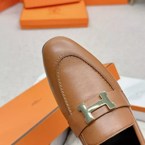 Cheap Hermes Leather Shoes For Women #1341279 Replica Wholesale [$125.00 USD] [ITEM#1341279] on Replica Hermes Leather Shoes