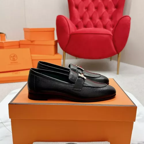 Cheap Hermes Leather Shoes For Women #1341282 Replica Wholesale [$125.00 USD] [ITEM#1341282] on Replica Hermes Leather Shoes