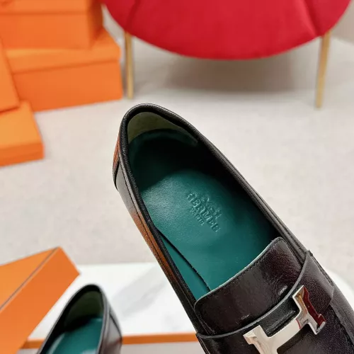 Cheap Hermes Leather Shoes For Women #1341282 Replica Wholesale [$125.00 USD] [ITEM#1341282] on Replica Hermes Leather Shoes