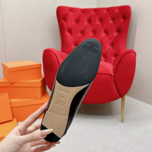 Cheap Hermes Leather Shoes For Women #1341282 Replica Wholesale [$125.00 USD] [ITEM#1341282] on Replica Hermes Leather Shoes