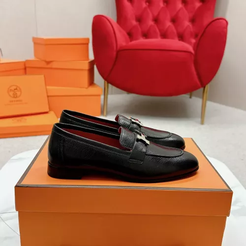 Cheap Hermes Leather Shoes For Women #1341283 Replica Wholesale [$125.00 USD] [ITEM#1341283] on Replica Hermes Leather Shoes