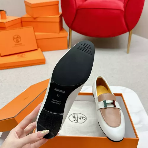 Cheap Hermes Leather Shoes For Women #1341286 Replica Wholesale [$125.00 USD] [ITEM#1341286] on Replica Hermes Leather Shoes