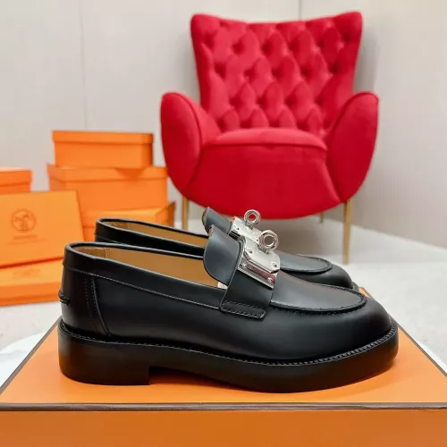 Cheap Hermes Leather Shoes For Women #1341287 Replica Wholesale [$140.00 USD] [ITEM#1341287] on Replica Hermes Leather Shoes