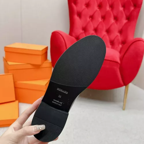 Cheap Hermes Leather Shoes For Women #1341287 Replica Wholesale [$140.00 USD] [ITEM#1341287] on Replica Hermes Leather Shoes