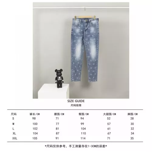 Cheap Louis Vuitton LV Jeans For Unisex #1341314 Replica Wholesale [$56.00 USD] [ITEM#1341314] on Replica Louis Vuitton LV Jeans