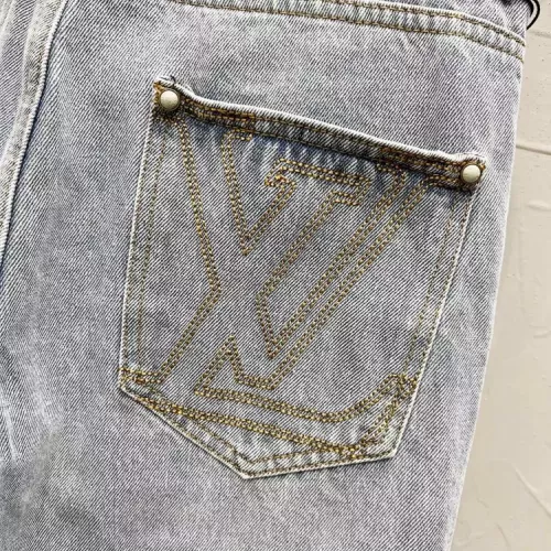 Cheap Louis Vuitton LV Jeans For Unisex #1341344 Replica Wholesale [$56.00 USD] [ITEM#1341344] on Replica Louis Vuitton LV Jeans