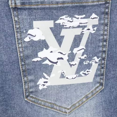 Cheap Louis Vuitton LV Jeans For Unisex #1341345 Replica Wholesale [$56.00 USD] [ITEM#1341345] on Replica Louis Vuitton LV Jeans