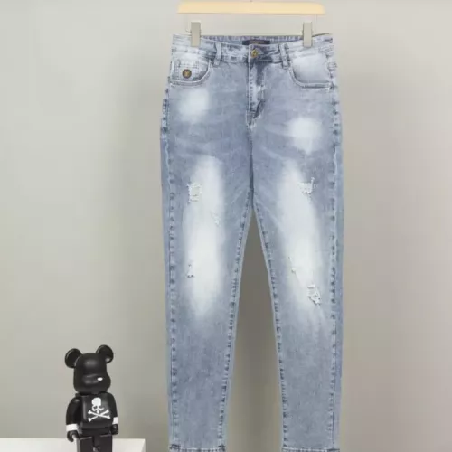 Cheap Louis Vuitton LV Jeans For Unisex #1341350 Replica Wholesale [$56.00 USD] [ITEM#1341350] on Replica Louis Vuitton LV Jeans