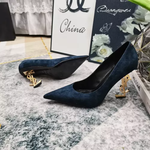 Cheap Yves Saint Laurent YSL High-Heeled Shoes For Women #1341353 Replica Wholesale [$122.00 USD] [ITEM#1341353] on Replica Yves Saint Laurent YSL High-Heeled Shoes