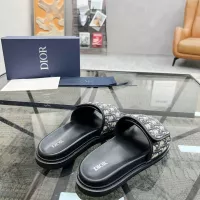 Cheap Christian Dior Slippers For Men #1330440 Replica Wholesale [$52.00 USD] [ITEM#1330440] on Replica Christian Dior Slippers