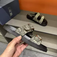 Cheap Christian Dior Slippers For Men #1330442 Replica Wholesale [$56.00 USD] [ITEM#1330442] on Replica Christian Dior Slippers