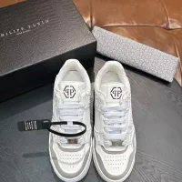 Cheap Philipp Plein PP Casual Shoes For Men #1330632 Replica Wholesale [$130.00 USD] [ITEM#1330632] on Replica Philipp Plein PP Casual Shoes