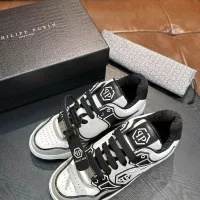 Cheap Philipp Plein PP Casual Shoes For Men #1330634 Replica Wholesale [$130.00 USD] [ITEM#1330634] on Replica Philipp Plein PP Casual Shoes