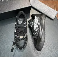 Cheap Philipp Plein PP Casual Shoes For Men #1330635 Replica Wholesale [$130.00 USD] [ITEM#1330635] on Replica Philipp Plein PP Casual Shoes